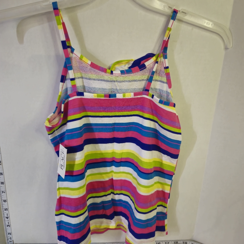 THE‎ CHILDREN'S PLACE GIRLS STRIPED TANK TOP SIZE XL